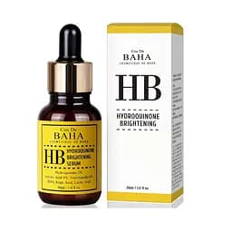 Сыворотка против пигментации с арбутином, ниацинамидом, койевой кислотой Hydroquinone Brightening Serum Cos De Baha 30 мл