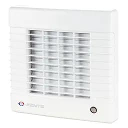 Вентилятор бытовой вытяжной Vents 125 МА с жалюзями Белый 30412