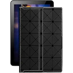 Чохол StatusCASE з екошкіри для планшету iGET Smart W102 Чорний ромб