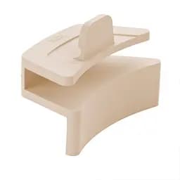 Силиконовая накладка на ручку Kela Cali 11.3х5,5х7.5 см. бежевая (12871)