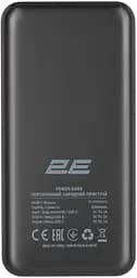 Універсальна мобільна батарея 2E PD+QC 3.0 20000mAh Black (2E-PB2004PD-BLACK) - мініатюра 3