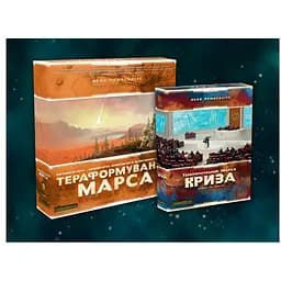 Настільна гра Kilogames Тераформування Марса з доповненням Криза (укр.) + унікальне промо! (42215+1)