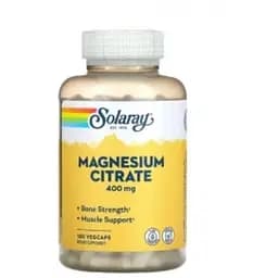 Цитрат магния в капсулах №180 Solaray Magnesium Citrate 400 mg