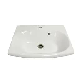 Умивальник накладний Adamant LOGAN-60 (600х500) Classic white-01 - мініатюра 1