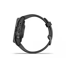 Смарт-годинник Garmin Fenix 7S Sapphire Solar Carbon G. DLC Tit. with Black Band (010-02776-10/11) - мініатюра 7
