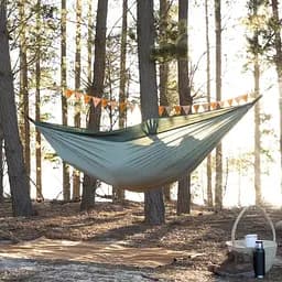 Гамак двомісний Naturehike (NH21DC011) оливковий - мініатюра 3