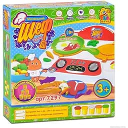 Набір тіста для ліплення 4FUN Game Club Маленький Шеф кухар 7297