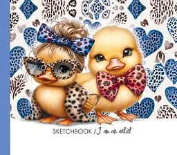 Скетчбук 7БЦ 165x128 мм, 24 аркуші, офсетний папір 100 г/м², чисті аркуші, матова ламінація, дизайн 24361