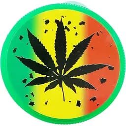 Гриндер для подрібнення тютюну HL-176 Коноплі Green (17028)