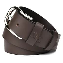 Ремінь шкіряний Grande Pelle коричневий  120х4х0.5 см acs0032050 - мініатюра 3