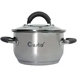 Кастрюля Gusto PRACTICO GT-1102-24, 24 см 6.1 л (77385)
