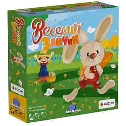 Настольная игра Rozum Веселый Зайчик (Happy Bunny) (укр.) (R018UA)