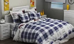 Комплект постільної білизни TAG Tekstil R2068 blue