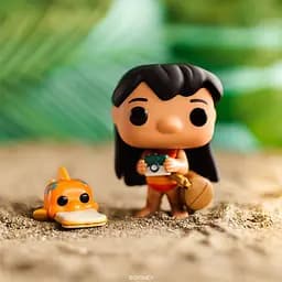 Ігрова фігурка Funko Pop! Ліло та Стіч Ліло з рибкою 9.6 см (55621) - мініатюра 4