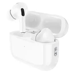 Навушники бездротові Borofone BW36 True wireless ANC noise reduction BT headset білі - мініатюра 2