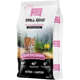 Сухий корм для кошенят Natura Wild Small Ridge з куркою 12 кг