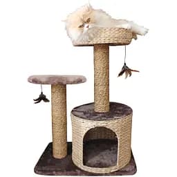 Дряпка для котів Croci Larix з будиночком Larix 60х38х80 см - мініатюра 2