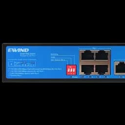 Комутатор Ewind 7 портів некерований PoE (EW-S1907CG-AP) - мініатюра 3