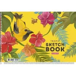 Альбом для малювання Star Птах з бджолою жовтий 20 аркушів (PB-SC-020-405)