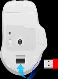 Комп'ютерна миша Defender Astro Elite GM-056 White 52056 teh0022123 - мініатюра 2