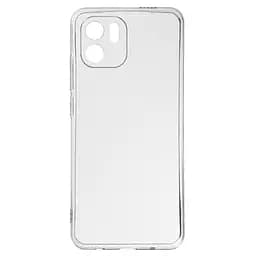 Прозрачный чехол для Xiaomi Redmi A1 с защитой камеры, тонкий, силиконовый, бесцветный, ударостойкий, противоударный бампер c закрытой камерой, ArmorStandart (ARM62823)