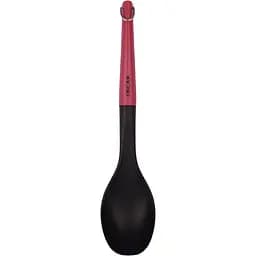 Ложка кухонна Oscar Chef 32.5 см чорна з рожевим (OSR-5005/3)