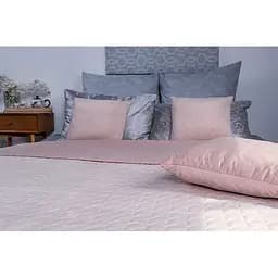 Декоративне покривало Руно VeLour Apricot, 220x150 см, персиковий (360.55_Apricot) - мініатюра 2