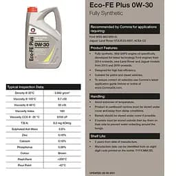 Моторна олива Comma Ecofeplus 0W-30, 1 л - мініатюра 2