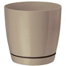 Горщик для квітів Form-Plastic Тоскана кругла-19 4.4 л бежевий (0744-002)