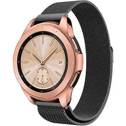 Металлический ремешок Watchbands Milanese Loop для Samsung Gear Sport Samsung Galaxy Watch 42mm черный (WB0012MILANSEBLACK)