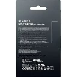 Накопичувач SSD M.2 2280 4TB 9100 PRO Heatsink Samsung (MZ-VAP4T0CW) - мініатюра 9