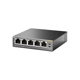 Комутатор NET SWITCH 5PORT 10/100M 4P POE TL-SF1005P TP-LINK - мініатюра 3