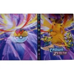 Альбом для коллекционирования карточек Пикачу покемо, 400 шт фиолетовый