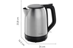 Електрочайник Tefal Subito 1.7 л, нерж. сталь, чорний - мініатюра 2