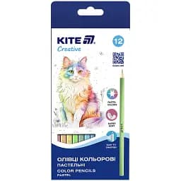 Карандаши цветные Kite Creative Pastel 12 шт. (K-451)