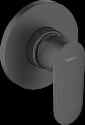 Змішувач Hansgrohe Vernis Blend прихованого монтажу для душу ø110 Matt Black 71649670, Чорний матовий