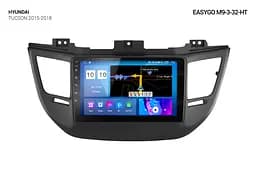 Штатна автомагнітола EasyGo M9-3-32-HT Hyundai Tucson 2015-2018