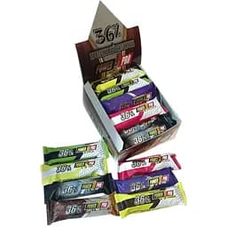 Батончик Power Pro 36% Protein Bar Блок Mix 840 г (14 шт. по 60 г)