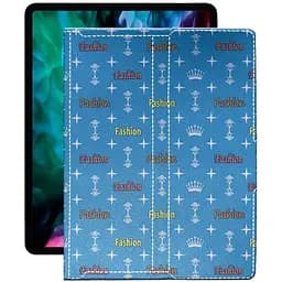 Чохол StatusCASE з екошкіри для планшету Apple iPad Pro 12,9 2020 Фешн блакитний