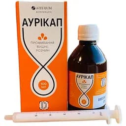 Лосьйон Arterium Аурикап для догляду за вухами тварин 100 мл