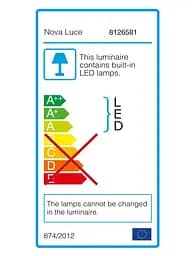 Бра Nova Luce GENEVA 8126581 - мініатюра 5