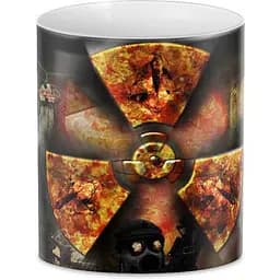 Кухоль GeekLand Сталкер S.t.a.l.k.e.r. Тінь Чорнобиля ST.02.06 330 мл білий