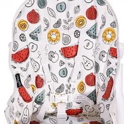 Зручний стільчик для годування малюка BonBon Cloud Grey Elephant з підніжкою Lorelli Сірий - мініатюра 4
