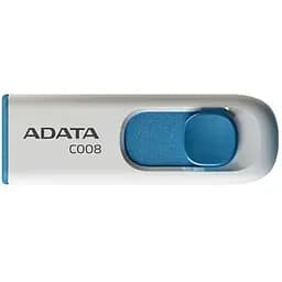 Флеш-накопитель ADATA USB 2.0 C008 16Gb белый/голубой