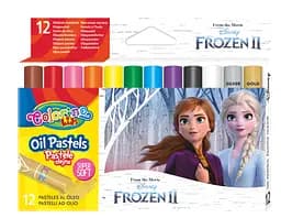 Олівці пастельні Colorino Disney Frozen на масляній основі 12 шт (91116PTR) - мініатюра 2