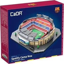 Конструктор стадіон Cada Fc Barcelona Camp Nou Spotify  Barca La Liga стадіон Барселони для дітей та дорослих, 728 деталей - мініатюра 9