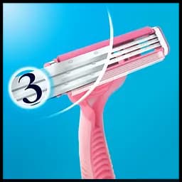 Бритва Gillette Simply Venus 3 з 8 змінними касетами - мініатюра 5