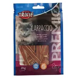 Ласощі для кішок Trixie Premio Carpaccio з качкою та рибою 20 г (42707)
