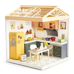 Конструктор-румбокс Кухня Mini House 8005-MH серії Інтер'єр, зі світлом - мініатюра 2