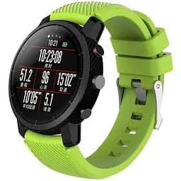 Силіконовий ремінець Primo для годинника Xiaomi Huami Amazfit SportWatch 2/Amazfit Stratos Light Green